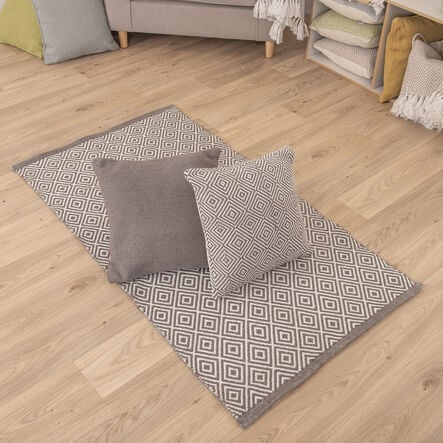 Small Eco Friendly Rug and Cushion Set  hi\-res