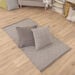 Small Eco Friendly Rug and Cushion Set  hi\-res