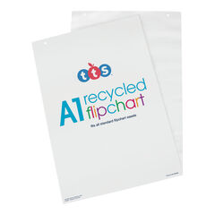 TTS A1 Recycled Flipchart Pads 5pk  TTS A1 Recycled Flipchart Pads 5pk  hi-res