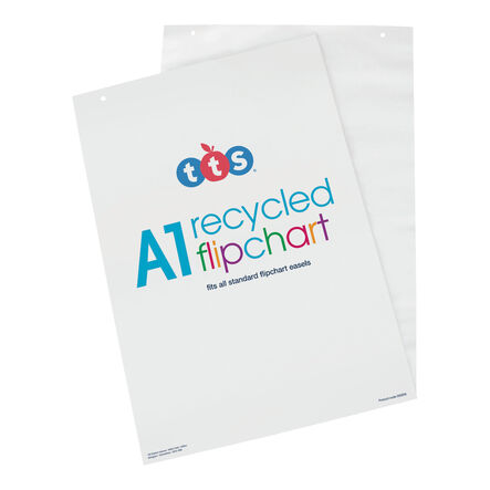 TTS A1 Recycled Flipchart Pads 5pk  hi\-res