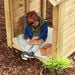 Mini Outdoor Wooden Hut  hi\-res