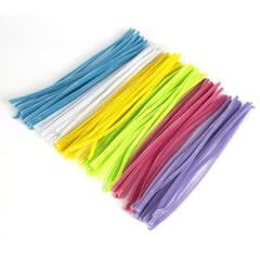 Pastel Chenille Pipe Cleaners Assorted 100pk  Pastel Chenille Pipe Cleaners Assorted 100pk  hi-res