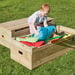 Outdoor Wooden Storage Bench  hi\-res