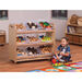 Tilted Tote Storage Trolley On Wheels  hi\-res