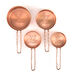 Rose Gold Measuring Cups 4pk  hi\-res