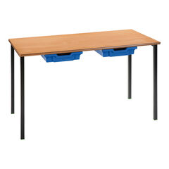 MDF Edge Tables W/Tray Storage 1100mm x 550mm  MDF Edge Tables W/Tray Storage 1100mm x 550mm  hi-res
