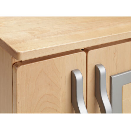 Hardwood Role Play Kitchen Units  hi\-res