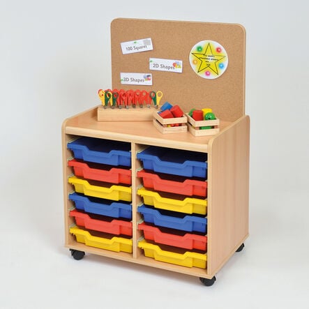 Tray Storage Unit Cork Display Board  hi\-res