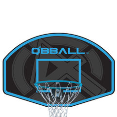 Vertical Backboard Hoop and Goal  hi-res
