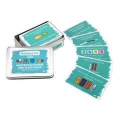TTS Mastering Number and Place Value Activity Cards Year 2 100pk  TTS Mastering Number and Place Value Activity Cards Year 2 100pk  hi-res