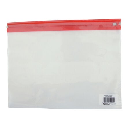Flipfile Plastic Zip Wallets A4 25pk  hi\-res