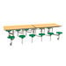 Rectangular 12 Seater Folding Table  hi\-res