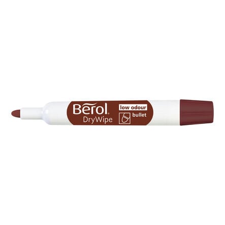 Berol® Drywipe Markers Bullet Tip Assorted Colours 48pk  hi\-res