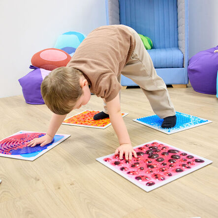 Textured Liquid Sensory Mats 6pk  hi\-res