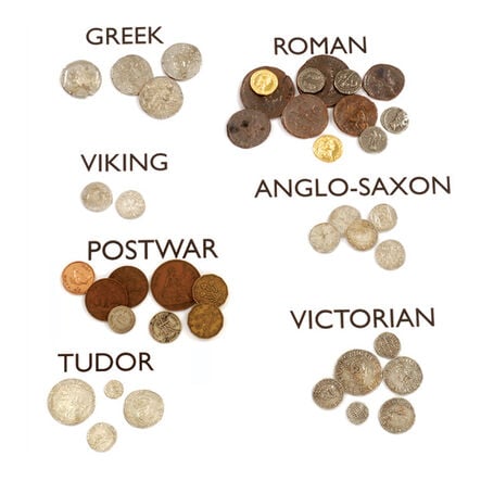 Historical Coins Through Time Collection KS2  hi\-res
