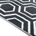 TTS Hexagonal Patterned Grey and Cream Rug  hi\-res