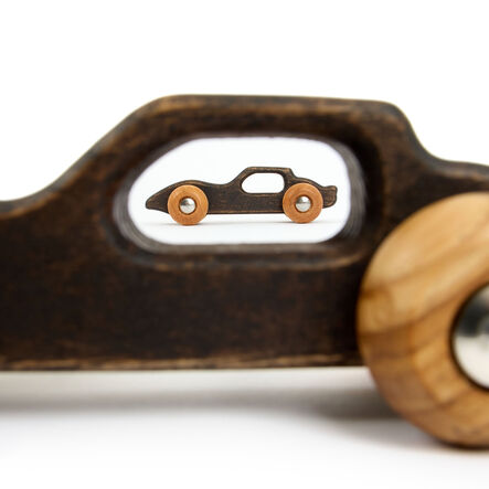TTS Small World Outdoor Wooden Racing Cars 10pk  hi\-res