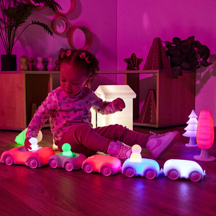 TTS Remote Control Light Up Vehicle, Houses, Trees \x26 People  hi\-res
