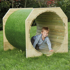 Outdoor Wooden Tunnels With Grass Small  hi-res