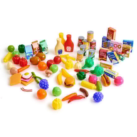 Plastic Role Play Cartons and Food Sets  hi\-res