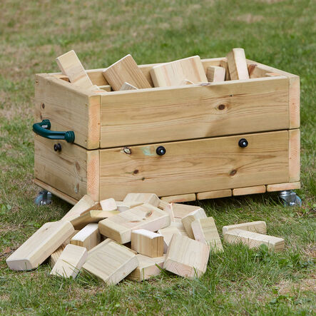Block Box with Cover  hi\-res