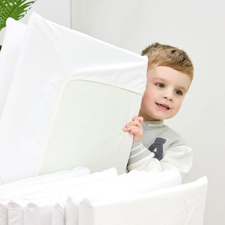 TTS Sleep Solutions White Sheets for Mats 10pc  hi\-res