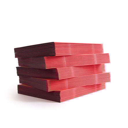 Scrapbooks Red Cover Black Pages 315x230mm 50pk Red hi\-res
