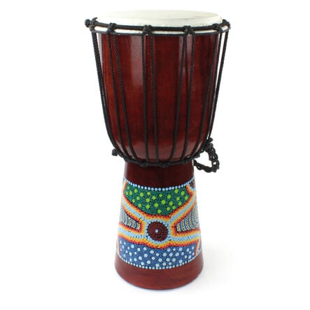 Painted Djembe Drums H50cm  hi\-res