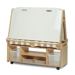 Millhouse Double Sided Whiteboard Easel W/ High Trolley  Millhouse Double Sided Whiteboard Easel W/ High Trolley  hi-res