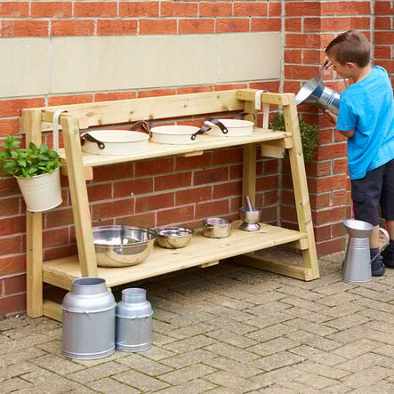 Tiered Outdoor Shelving Unit  hi\-res