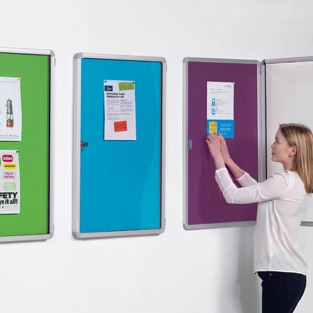 FlameShield Lockable Noticeboard  hi\-res
