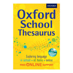 Oxford School Thesaurus Single  Oxford School Thesaurus Single  hi-res