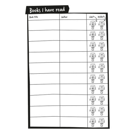 Reading Record Book KS1 30pk  hi\-res