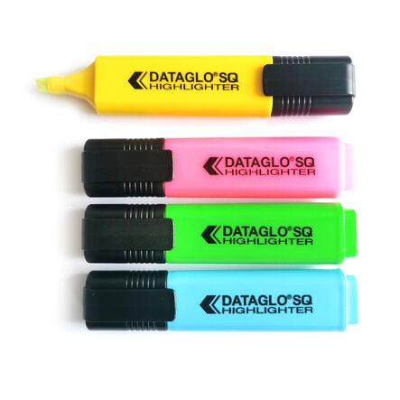 Assorted Highlighter Marker Pens Chisel Tip  hi\-res