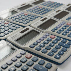 Sharp EL-240SAB Compact Calculator 10pk  hi-res