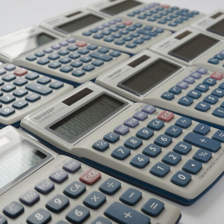 Sharp EL\-240SAB Compact Calculator 10pk  hi\-res