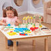 Wooden Construction Blocks with Nuts and Bolts  hi\-res