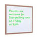 Eco Friendly Writing Board H600 x W900mm  hi\-res