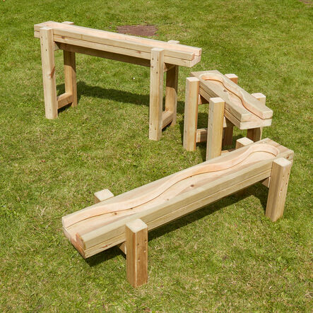 TTS Wooden Water Channelling Chutes Standard Delivery 3pc  hi\-res