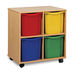 Mobile Tray Storage Unit With 4 Jumbo Trays  hi\-res