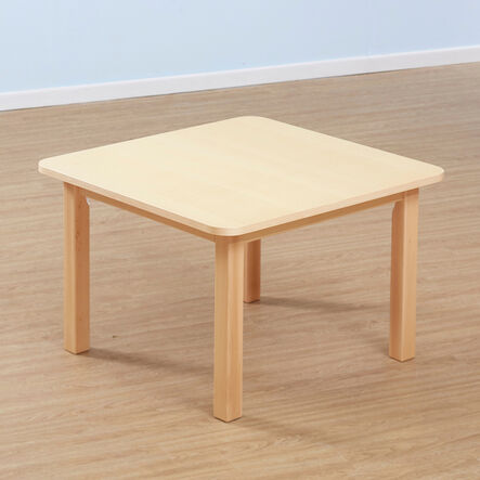 Beech Veneer Square Classroom Table  hi\-res