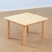 Beech Veneer Square Classroom Table  hi\-res