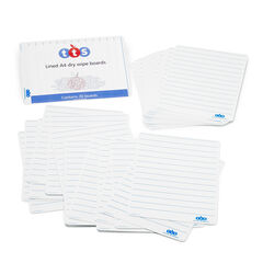 TTS Whiteboards Lined 30pk  hi-res