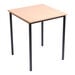 MDF Edge Welded Frame Square Table 60x60cm  hi\-res