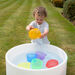 Translucent Rainbow Sand Water Play Pouring Bowls 6pk  hi\-res
