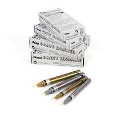 Pentel Paint Marker Pens Metallic 12pk  Pentel Paint Marker Pens Metallic 12pk  hi-res
