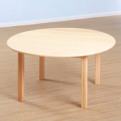 Solid Beech Circular Classroom Table  Solid Beech Circular Classroom Table  hi-res
