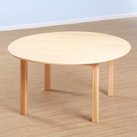 Solid Beech Circular Classroom Table  hi\-res