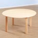 Solid Beech Circular Classroom Table  hi\-res