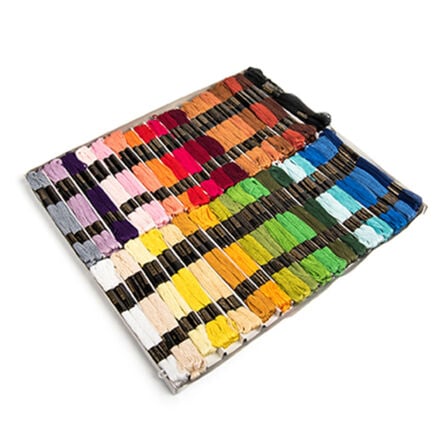 Cotton Embroidery Threads Pack Assorted 144pk  hi\-res